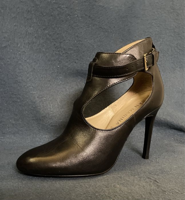 Кожаные туфли ботильоны Vera Pelle. Оригинал. Размер 37