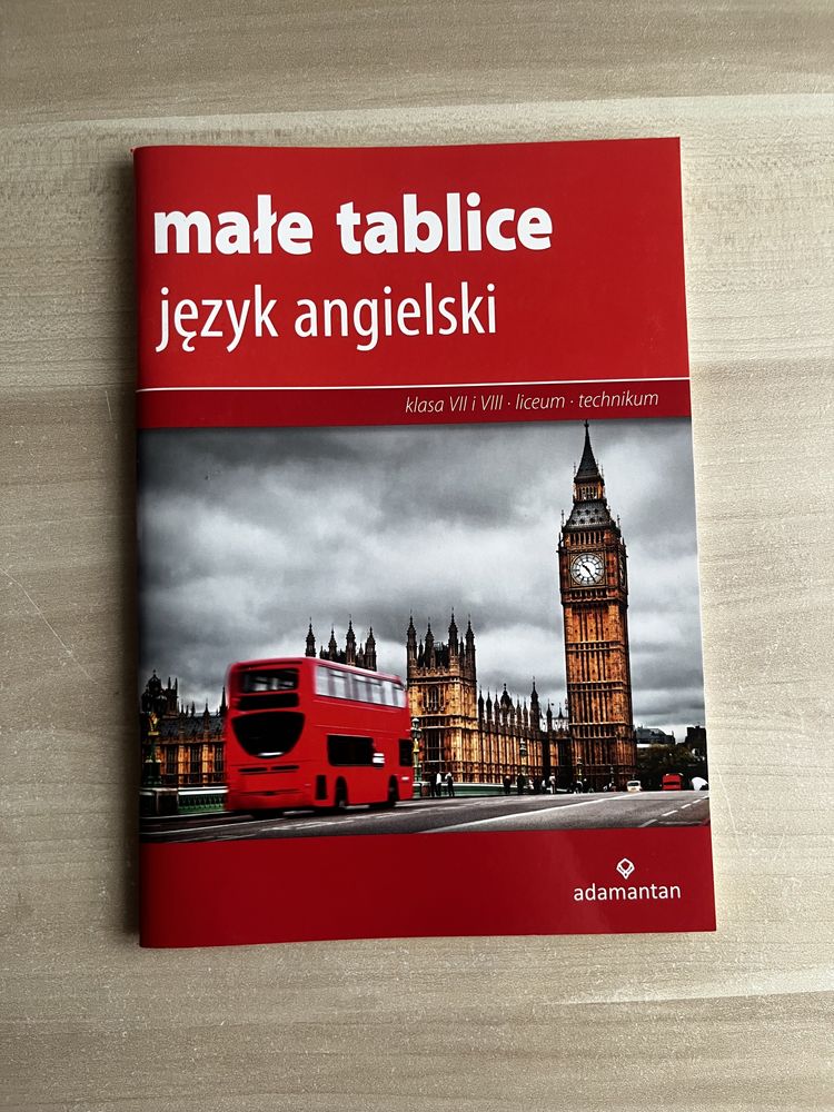 małe tablice język angielski matura