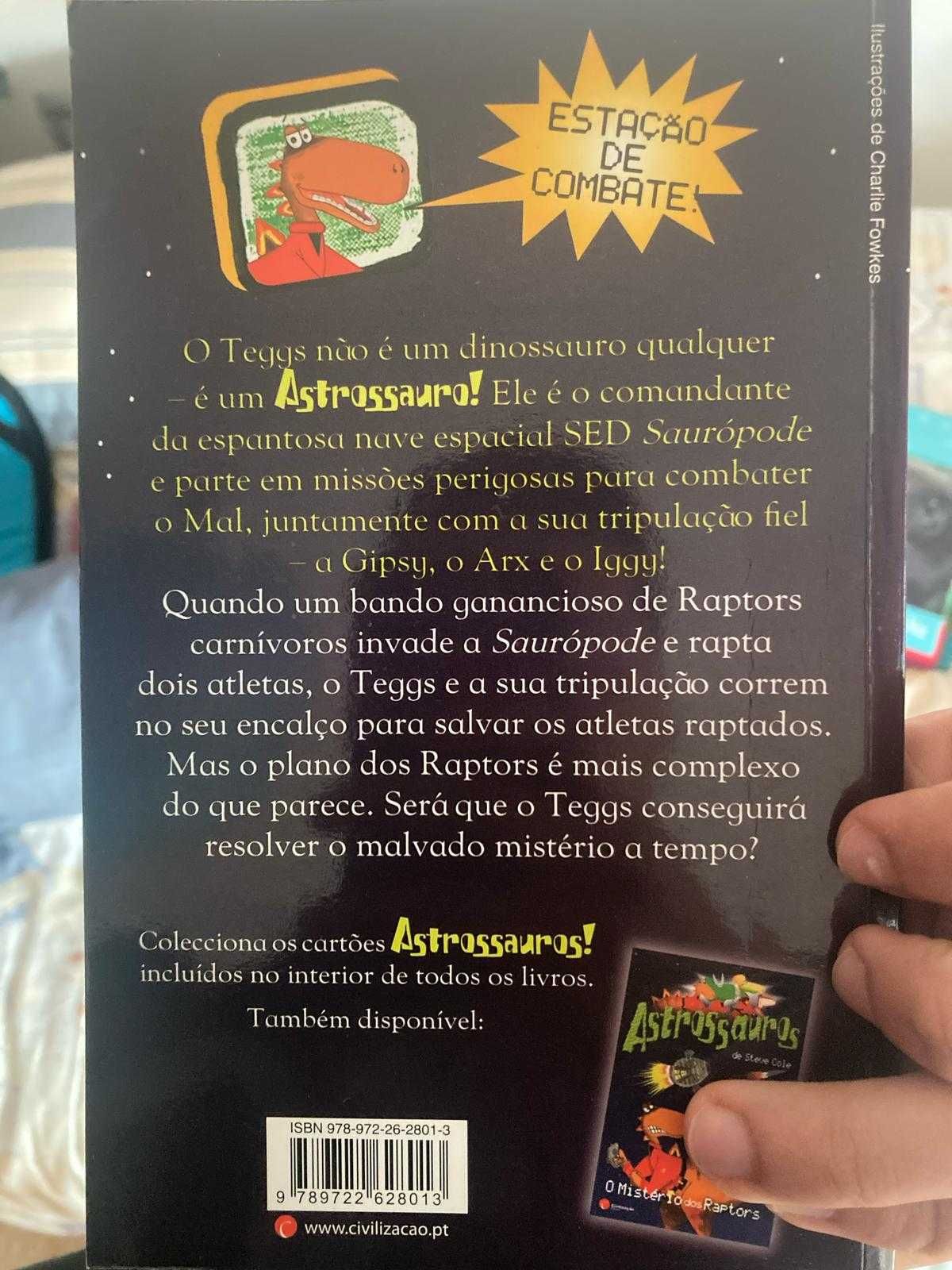 Perigos Escondidos de Steve Cole | Astrossauros