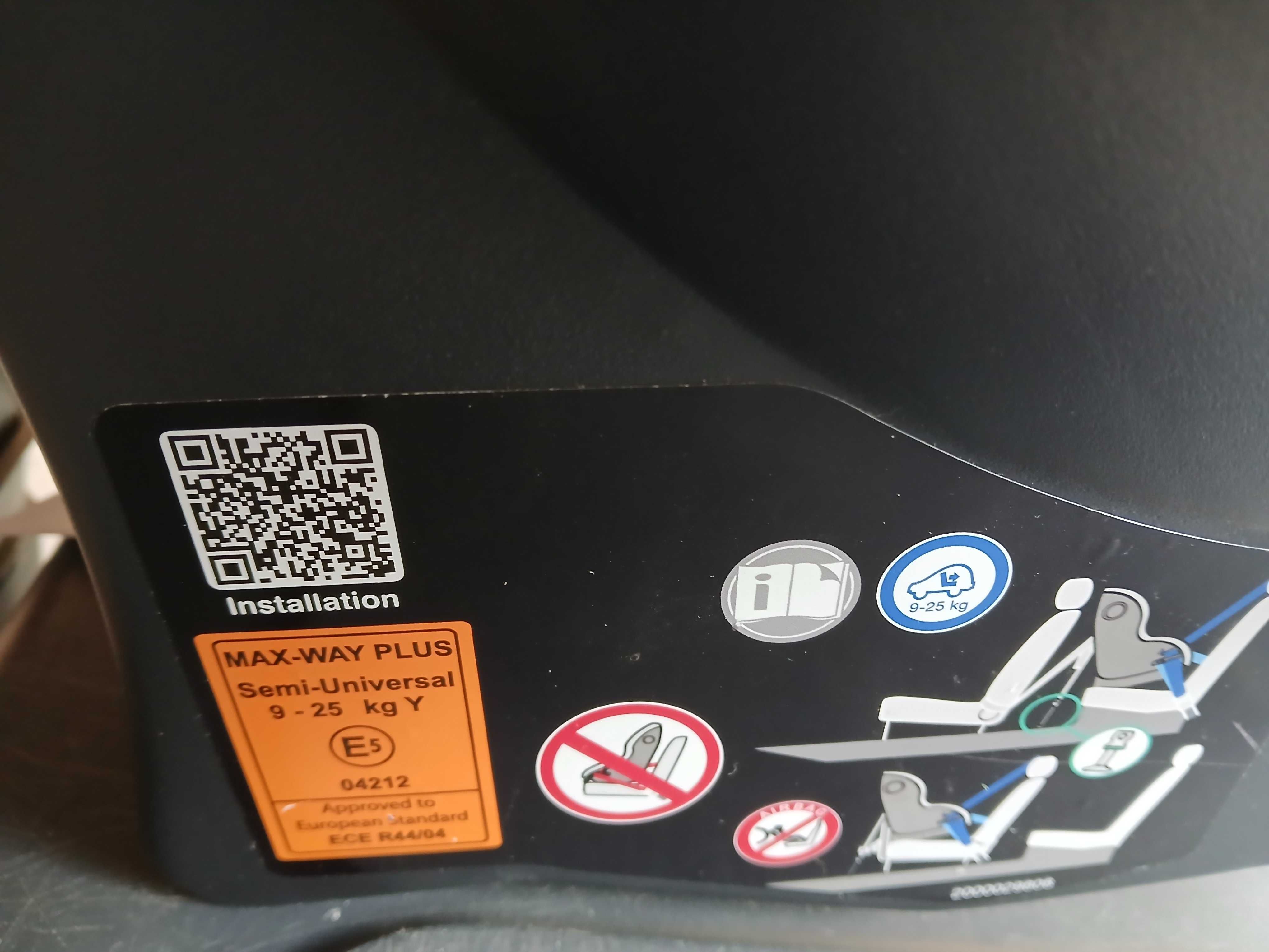 Fotelik samochodowy Britax Romer Max- Way Plus