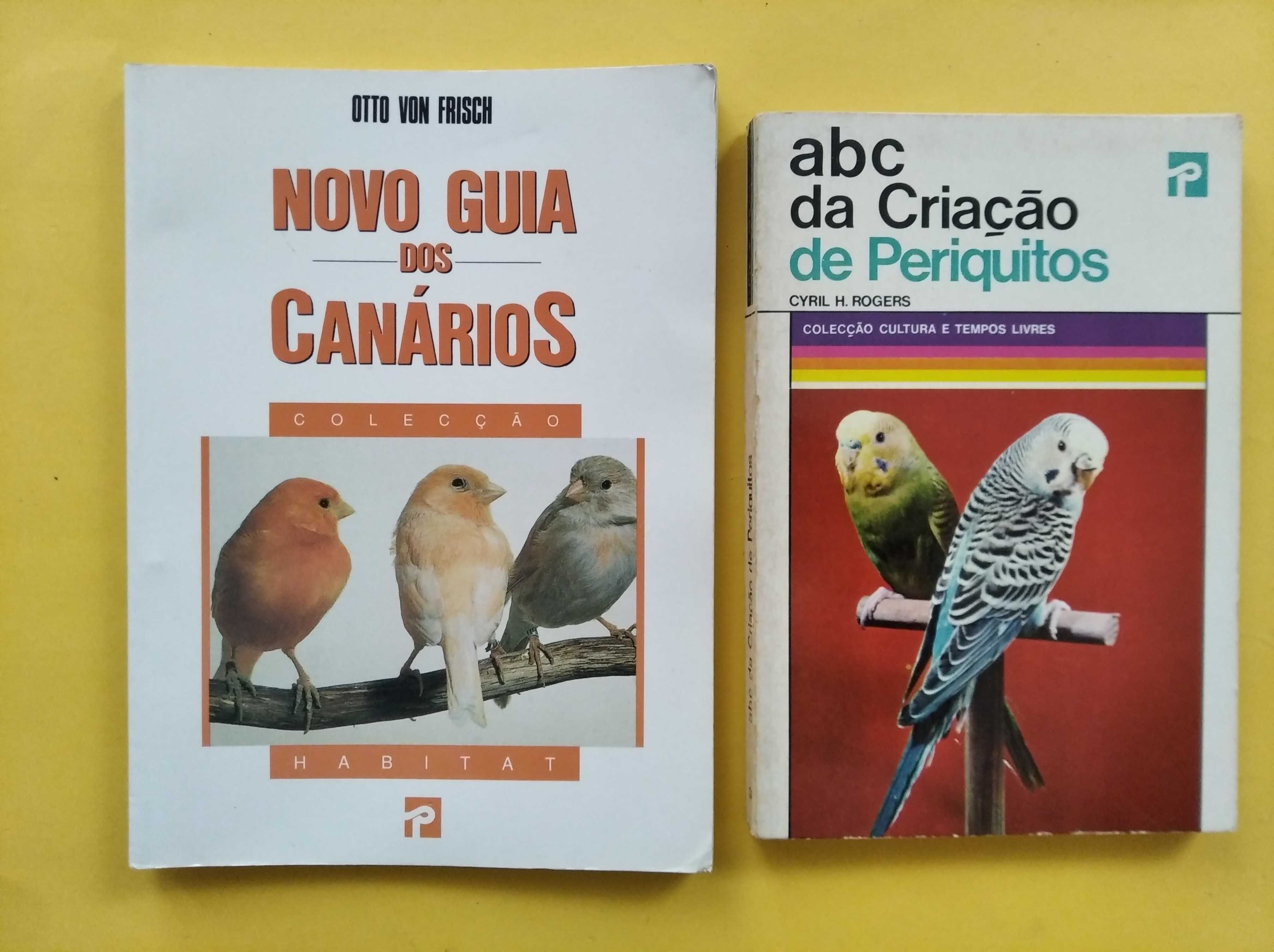 Livros sobre Periquitos Canários, Patos, Gansos, Tartarugas