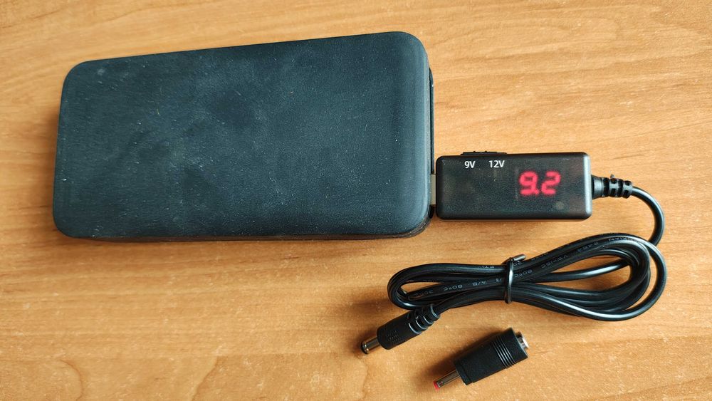 Кабель повышающий USB 5V - DC to 9V/12V c переключателем