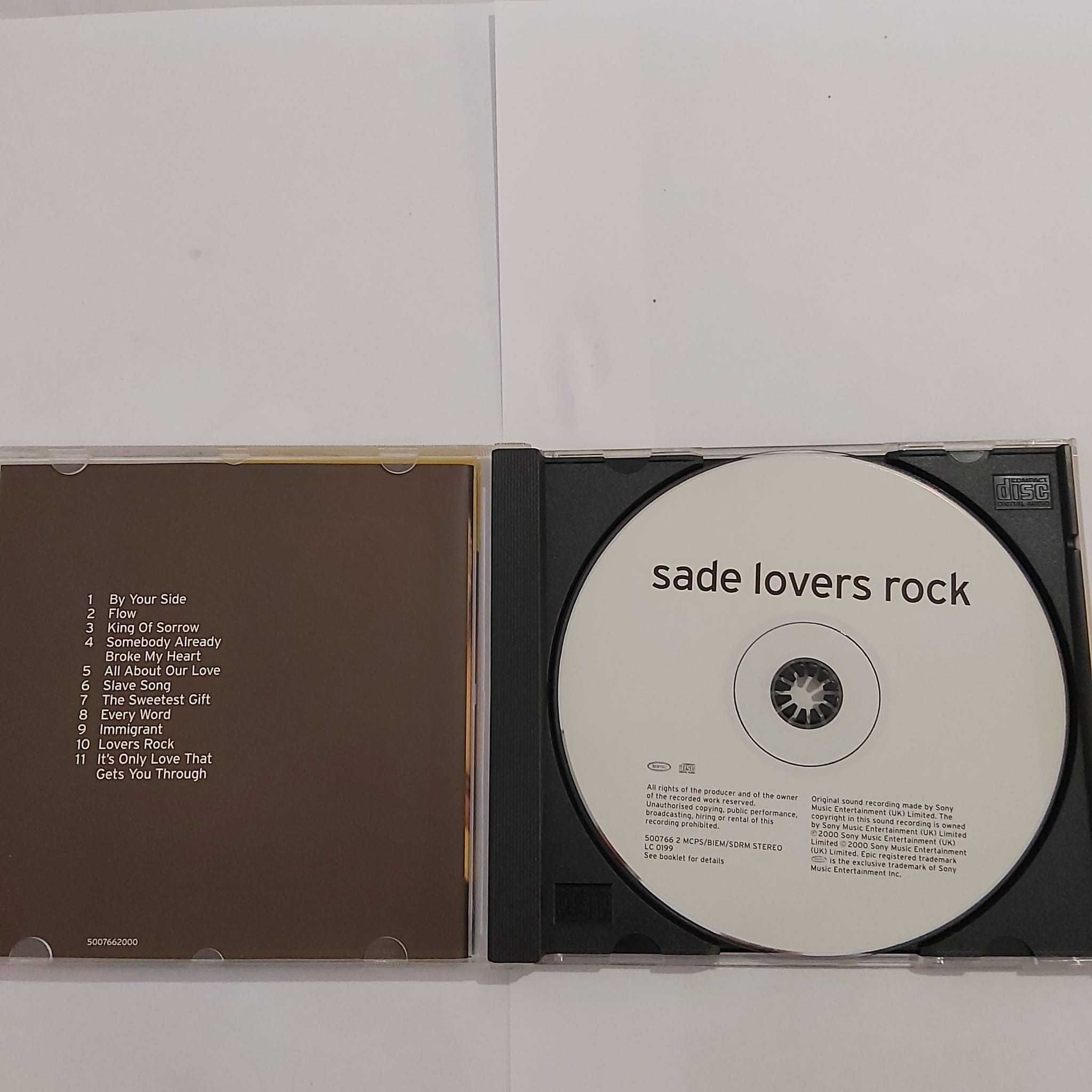 CD -Sade-Lovers rock