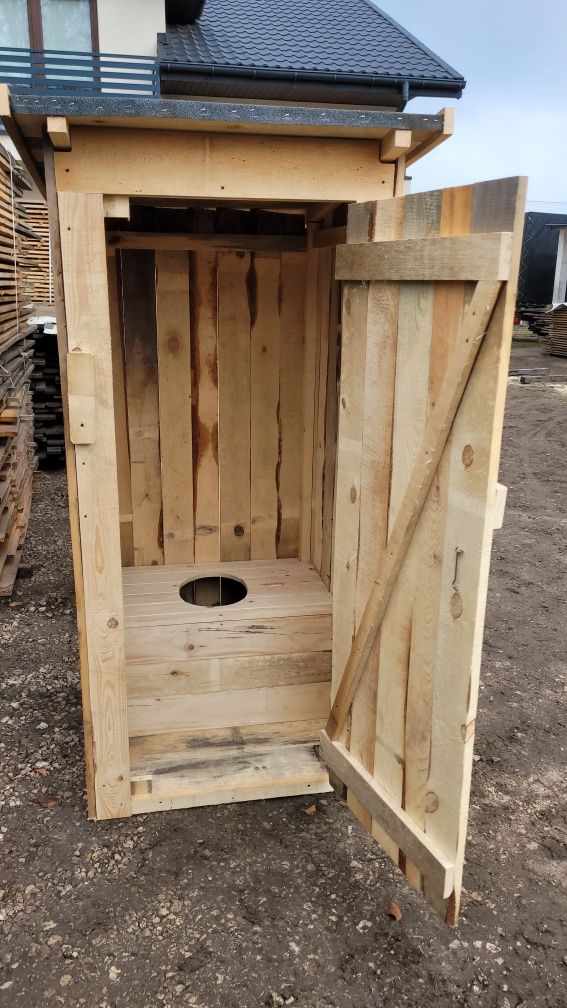 Toaleta drewniana toalety przenośne wc NA BUDOWE transport od 69zł