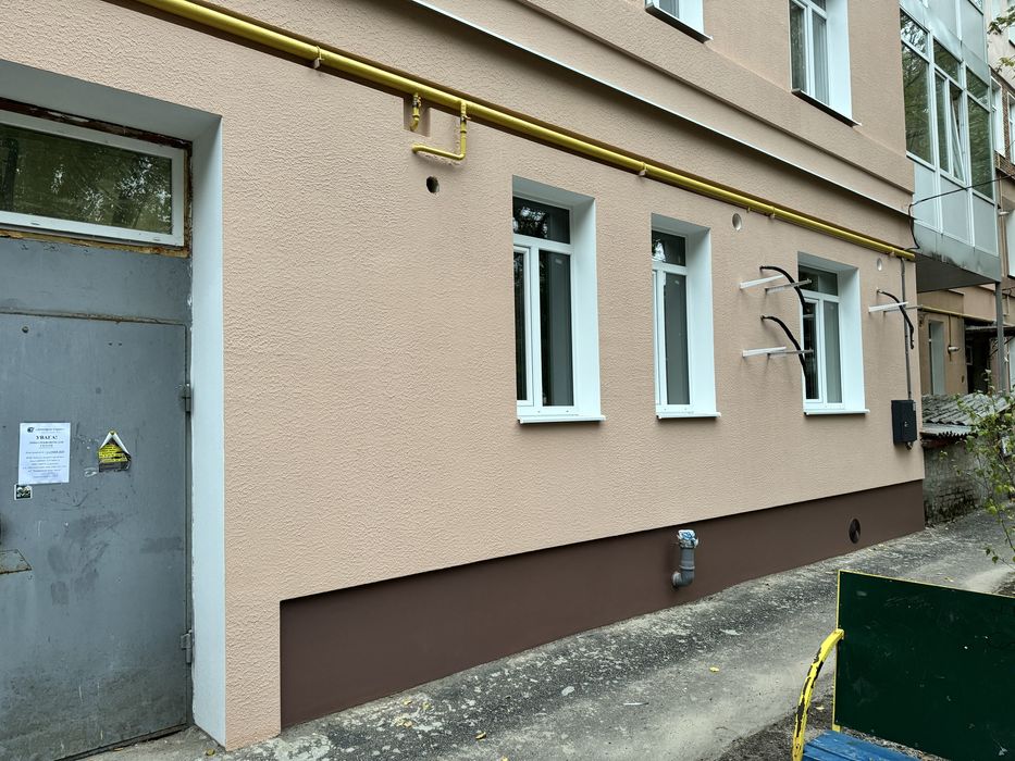 Якісне утеплення фасадів квартир і будинків пінопластом 10см