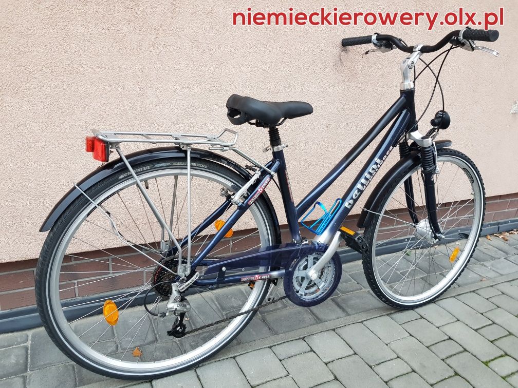 Rower damski trekkingowy BELLINI koła 28 SHIMANO DEORE aluminium