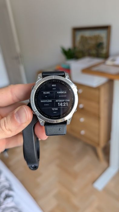 Uchwyt Garmin na kierownicę + adapter 22mm na zegarek Quickfit