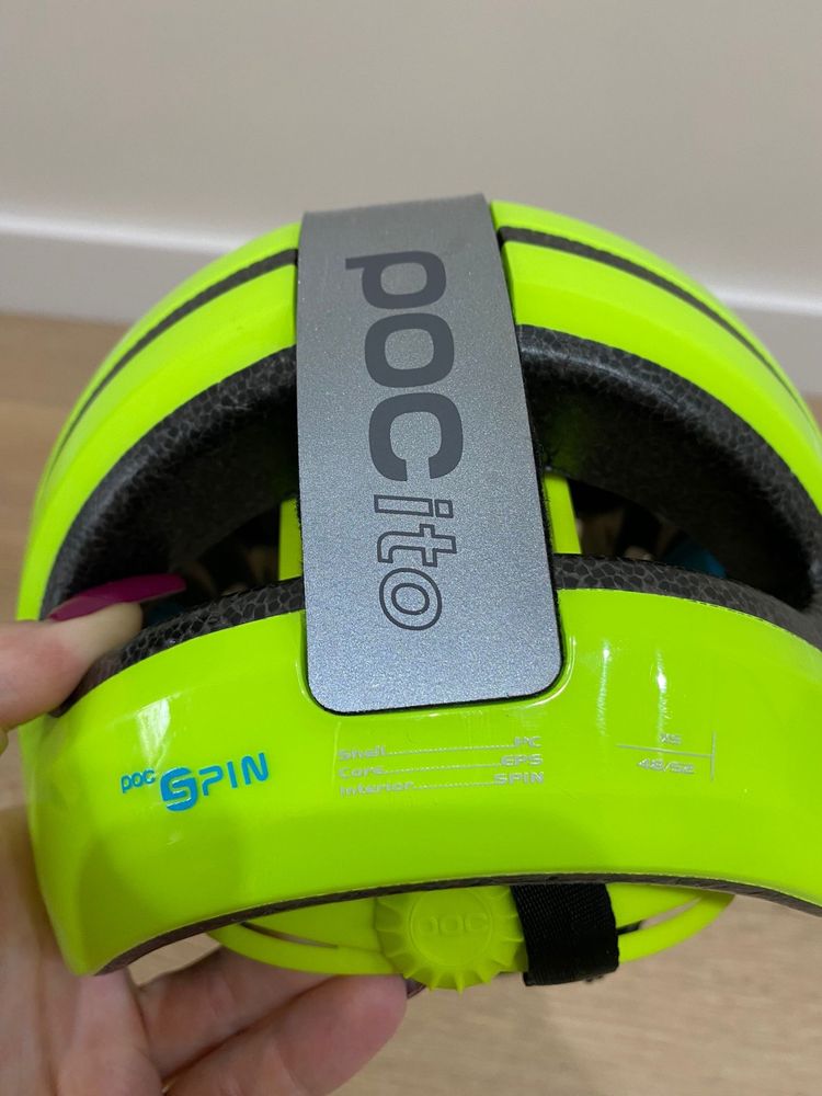 Kask rowerowy dziecięcy POCito Omne Spin - XS ( 48 - 52 cm )