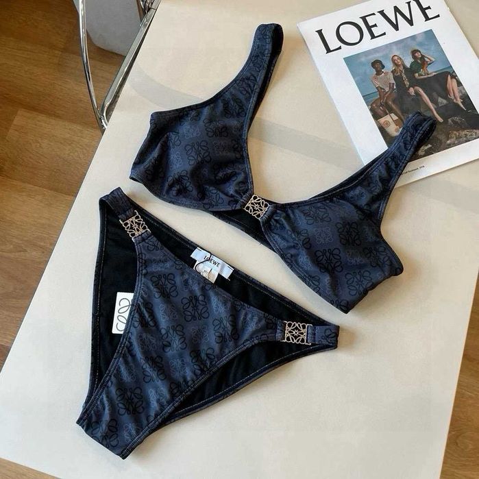 LOEWE niebieskie bikini