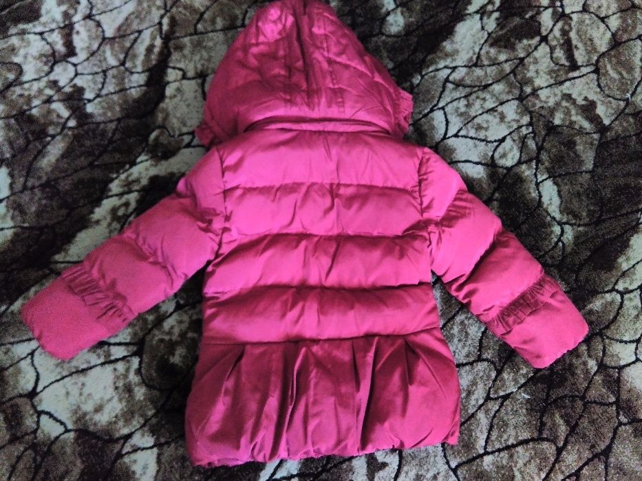 Детская зимняя курточка на девочку, куртка, дутик рост 92+-