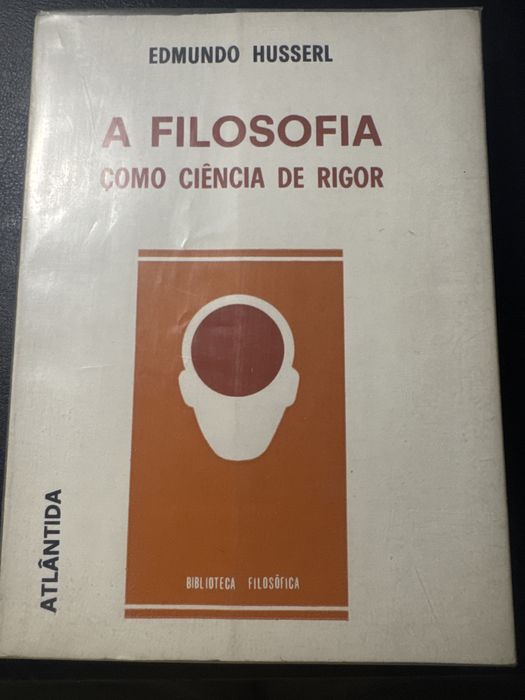 A filosofia como ciencia do rigor, Husserl