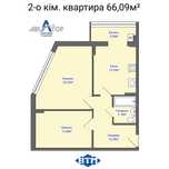 2-о кімнатна квартира від надійного забудовника
