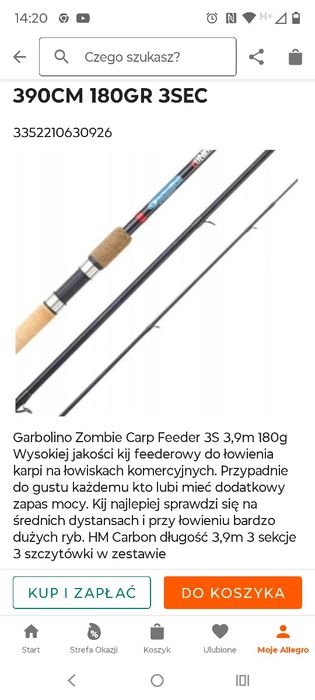 Wędki Feeder i picker