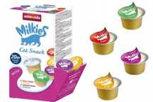 Milkies 20x + Gratis, Animonda Milk Mleko Kot Przysmak Kitten Variety