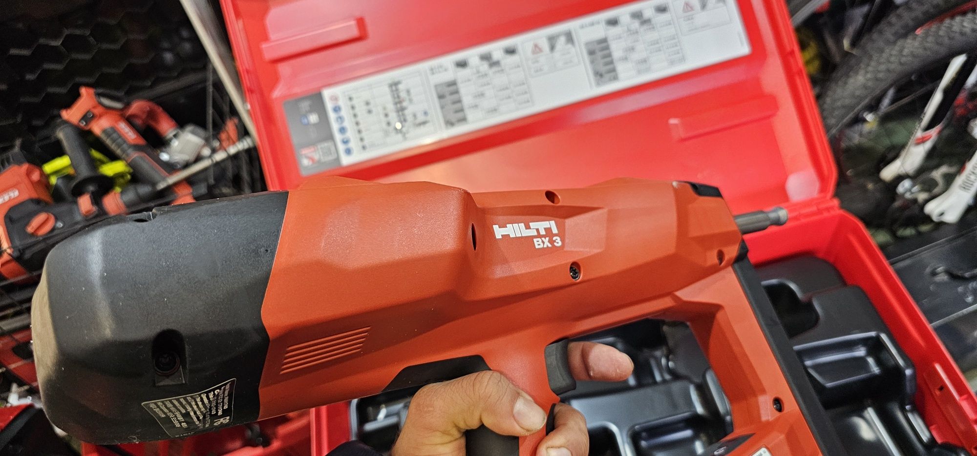 Osadzarka HILTI BX 3-ME 02..NowA..WalizkA..PAT-KOM