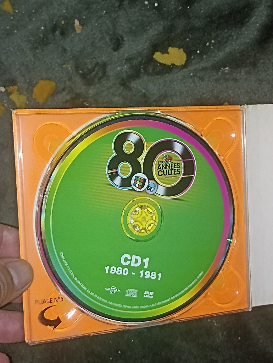 Les Années Cultes 80 em seis CDs