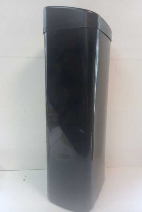 Relaxdays Czarny kosz na śmieci z czujnikiem 50l