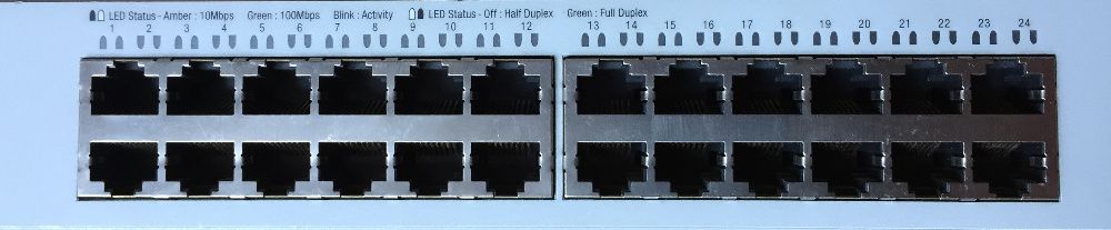 Керований комутатор (свіч) Nortel 24 порта