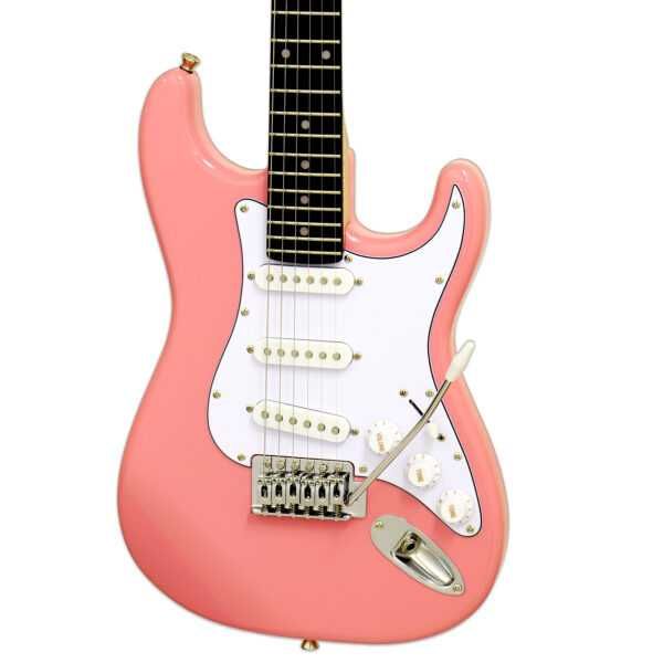 Aria Pro II - STG Mini KWPK gitara elektryczna 3/4 STGmini Pink