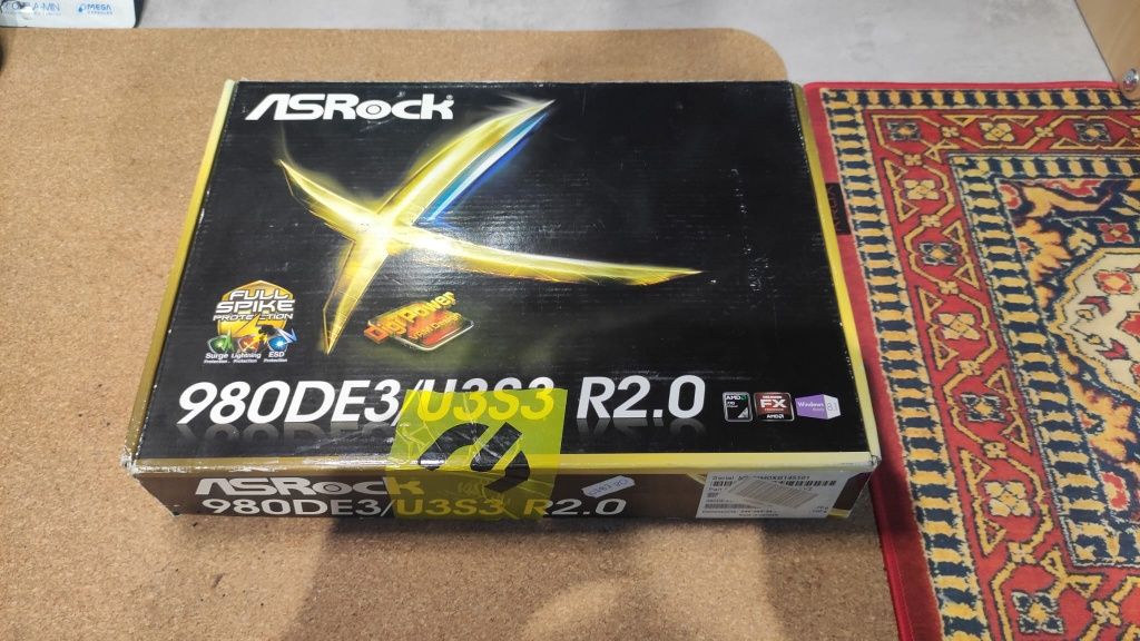 płyta główna ASRock 980DE3/u3s3 R2.0 am3+ 140w