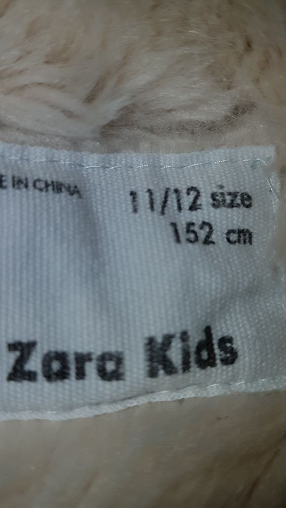 Parka/kurtka z kożuszkiem Zara rozmiar 152