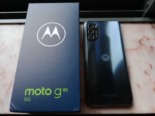 ("Novo") Motorola Moto G82 5G 120Hz AMOLED 6/128GB Cinzento