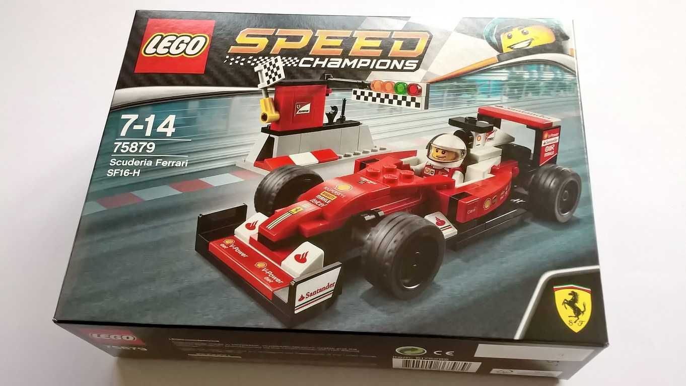 LEGO Speed Champions 75879 Scuderia Ferrari SF16-H selado
