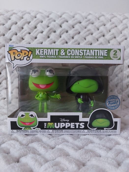 Funko pop kermit & constantine