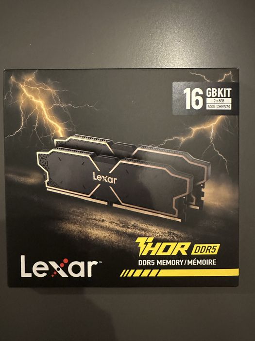 Pamięć lexar thor ddr5 2x8gb 6000