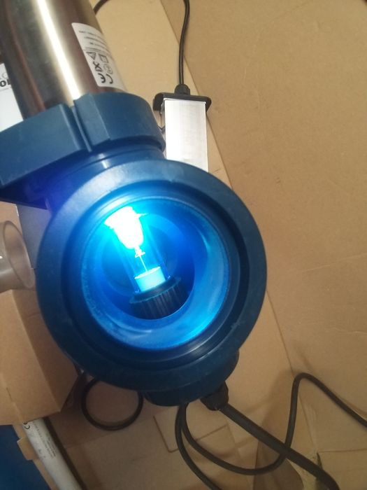 aquaforte 75 w sb 387 sterylizator uv lampa uvc do oczka stawu