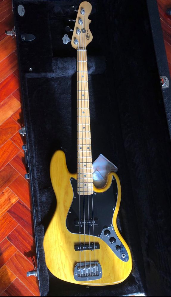 Baixo G&L (Leo Fender) JB (Jazz bass) jazzbass Bass Lemon Drop USA