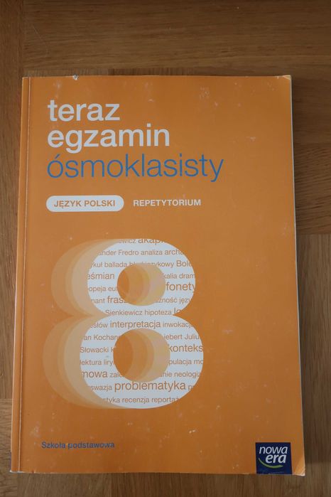 Język polski, Repetytorium, Teraz egzamin ósmoklasisty