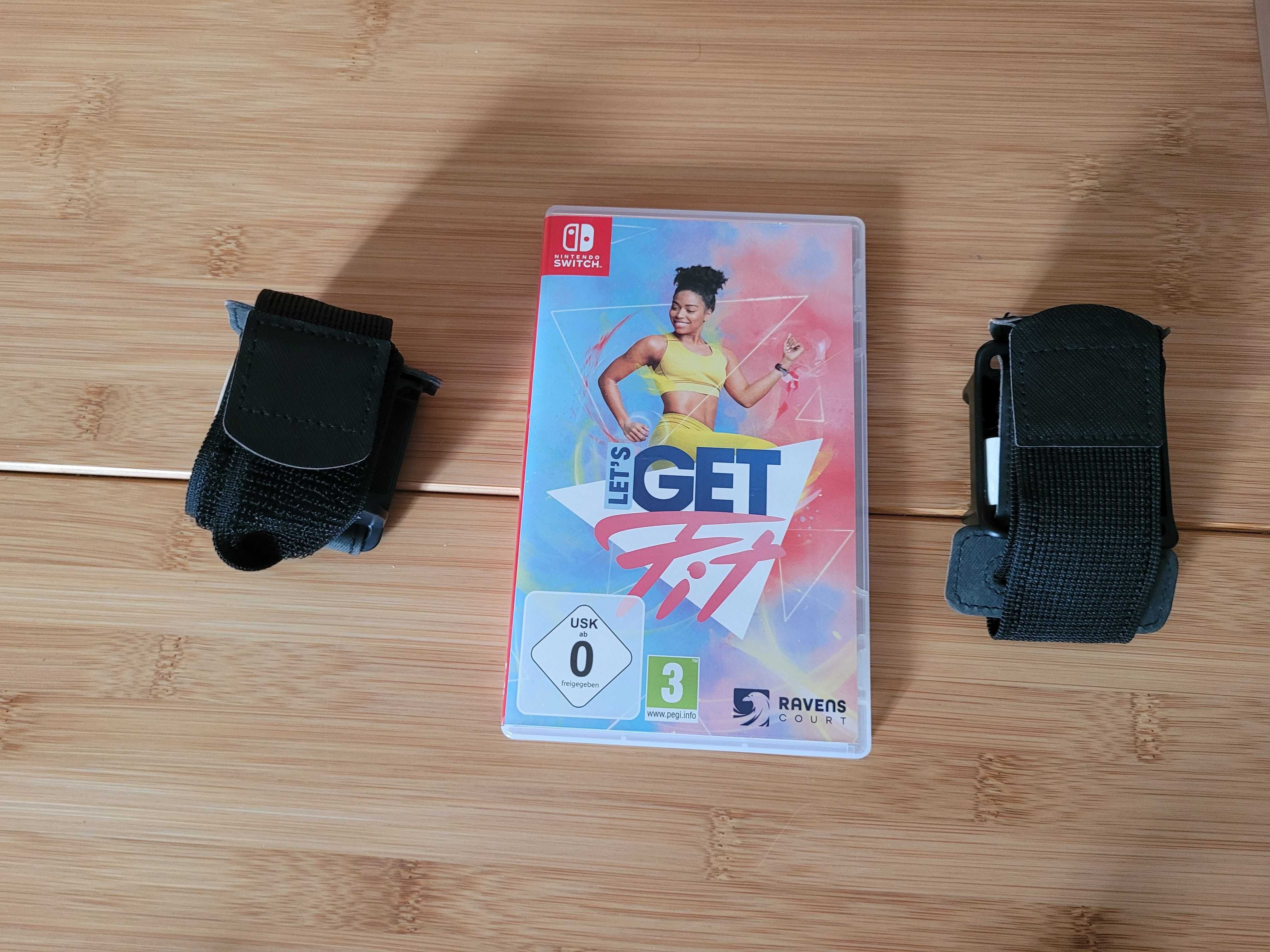 Let's Get Fit Lets Get Fit + 2 Opaski Nintendo Switch