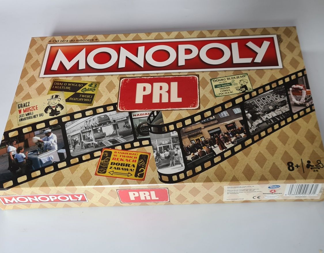 Gra Monopoly PRL - Nowa - zafoliowana