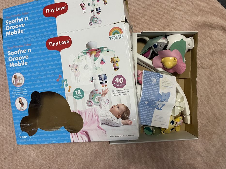 Мобіль Tiny love, коробка, інструкція+ батарейки