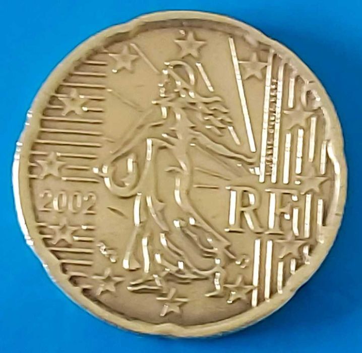 20 Cêntimos de 2002 de França, A Semeadora