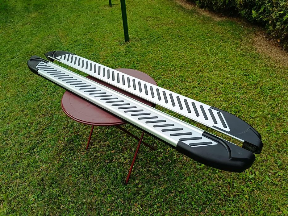 Stopnie boczne progi ALU do SUV lub terenówki itp. Stan BDB wysyłka