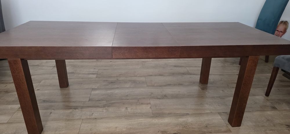 Stół 180x90 z dwoma wkładkami 50cm