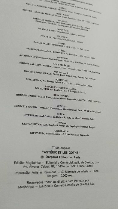 Asterix e os Godos / A Foice de Oiro