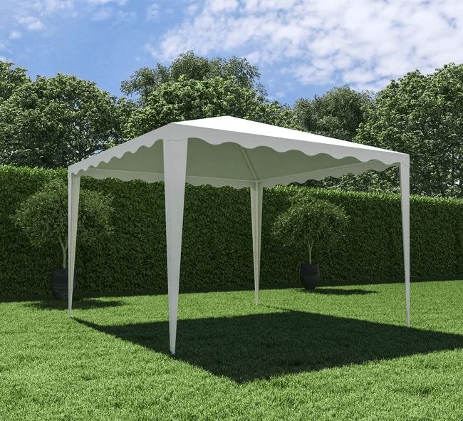 Tenda de metal NATERIAL BASIC PICO Branco 3X3m