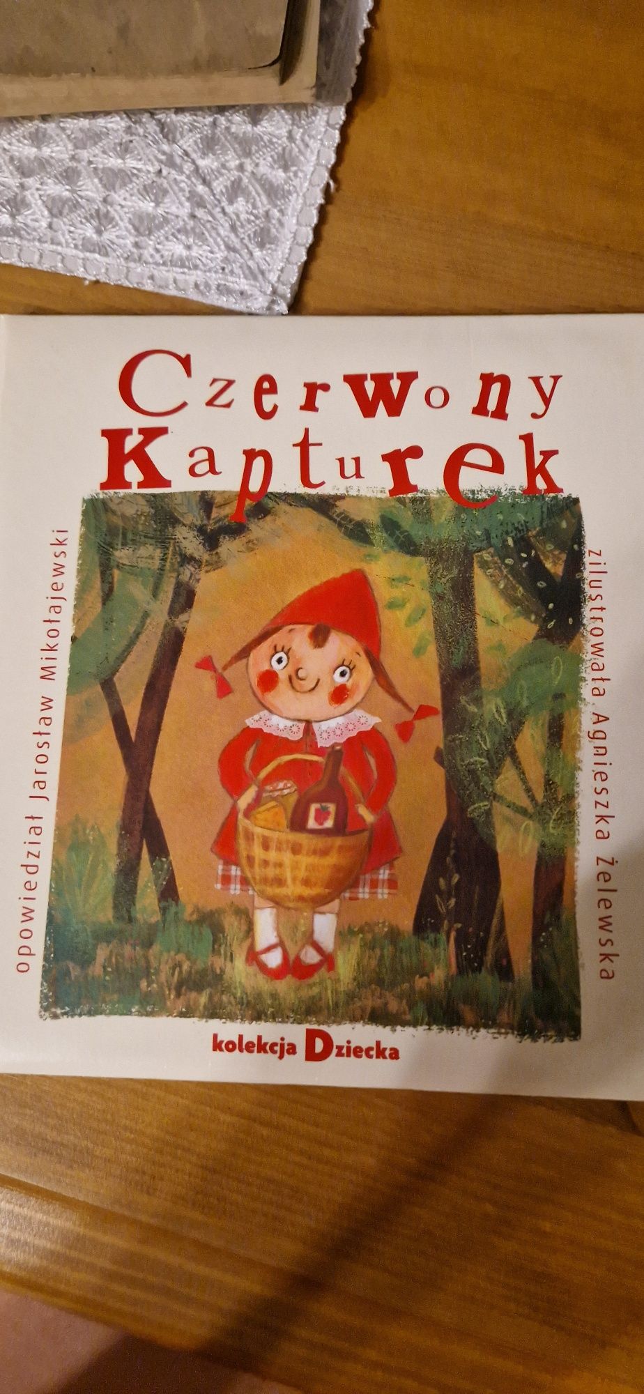 Czerwony kapturek, książka z płytą