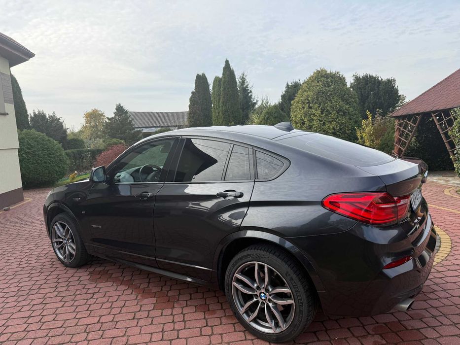 BMW X4 xDrive, 2.0 TDI 190km. M pakiet, bezwypadkowy.