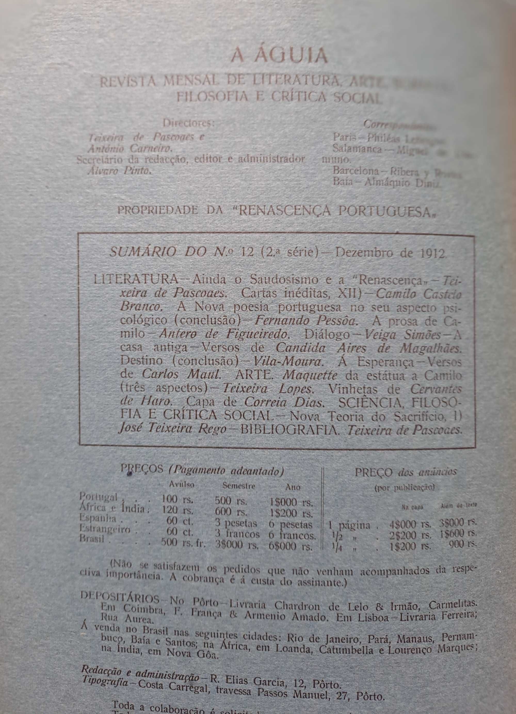 Fernando Pessoa - A ÁGUIA