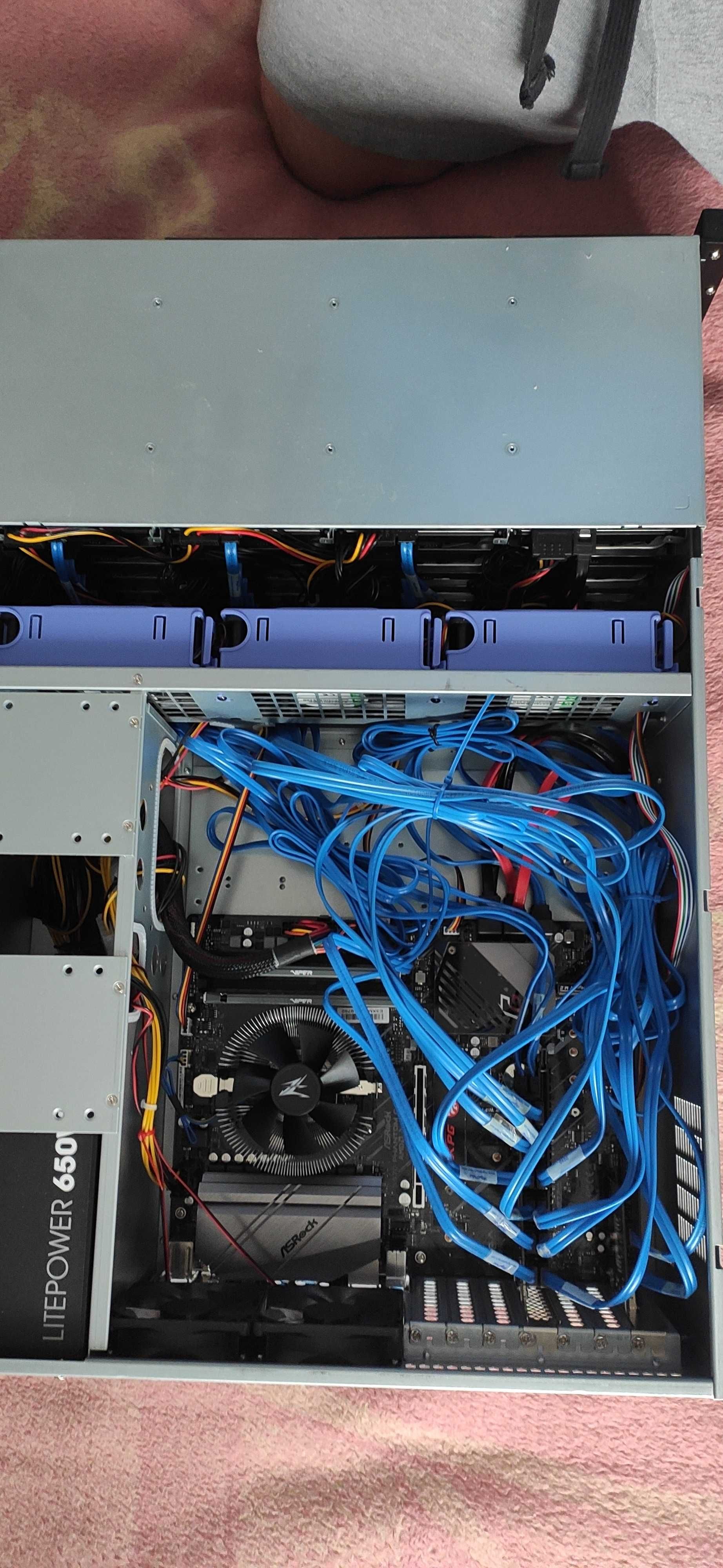 Мережеве сховище 432 Тб 24*3,5