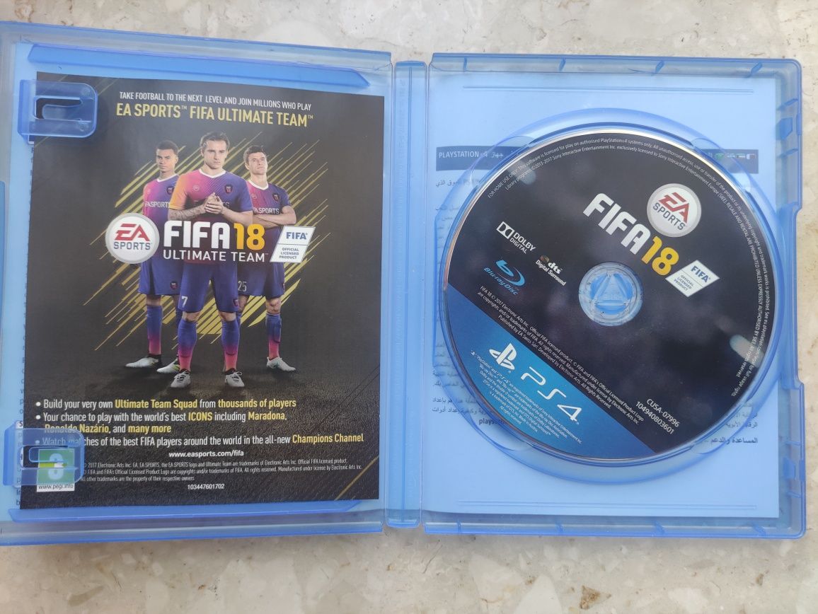FIFA 18, gra na ps4