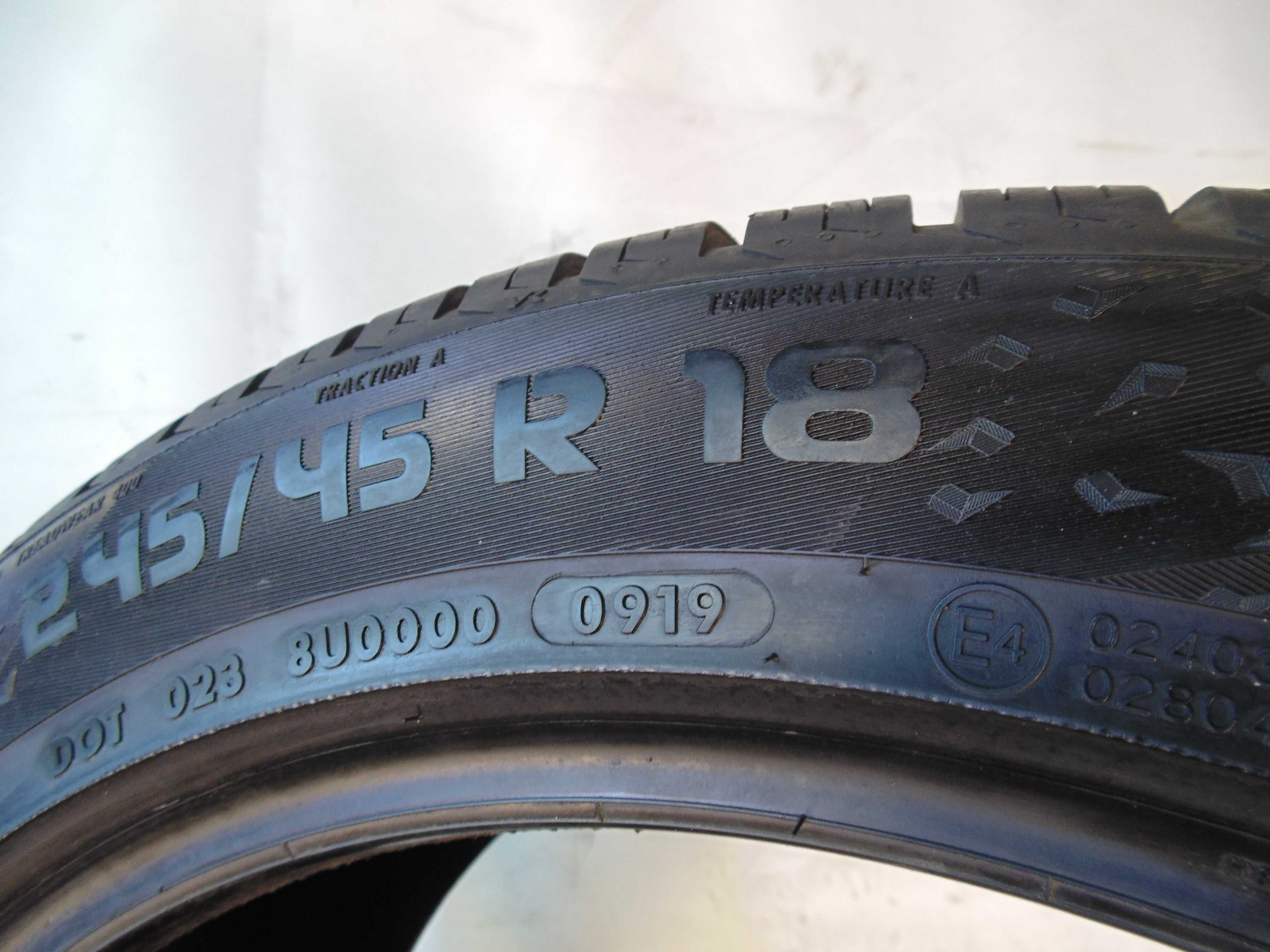 245/45 R18  100Y Vredestein Quatrac 5  demo 7,80mm 2019r