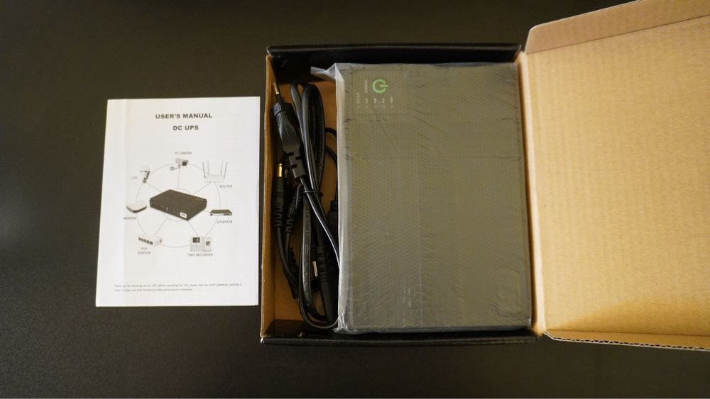 Mini UPS - DC UPS - Portable powerbank - Міні-батарея для вай фаю
