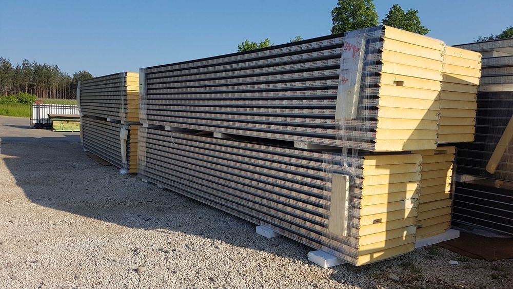 Płyty wielowarstwowe Chłodnicze Mroźnicze Ścienne Dachowe 1 2 gatunek