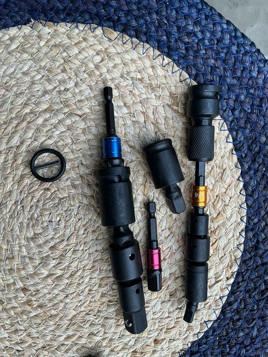 Набор ударних адаптерів перехідників 13предм нові міцні 1/4 3/8 1/2