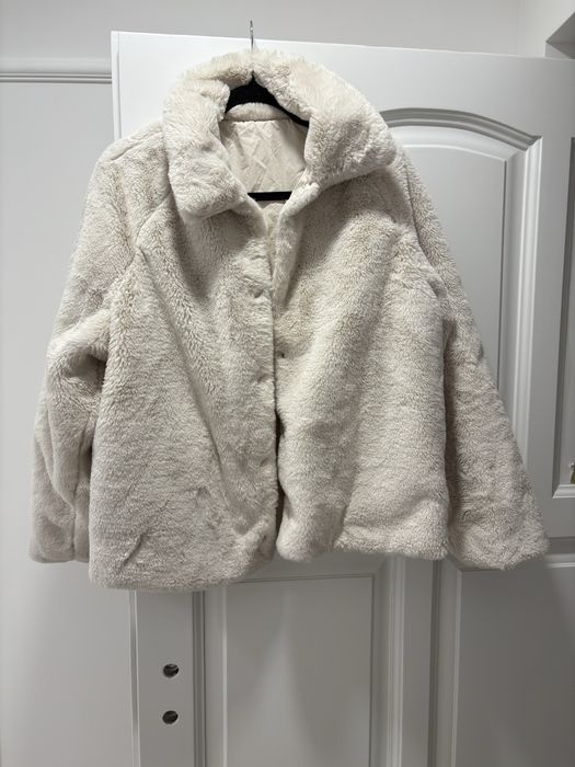 Płaszczyk futerko Mohito dwustronne oversize nowy z metką